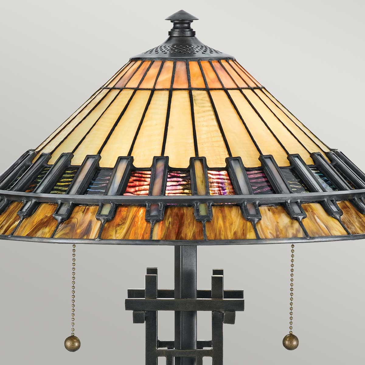 Quoizel Table Lamp from the Chastain range. Chastain 2 Light Table Lamp Product Code = QZ-CHASTAIN-TL