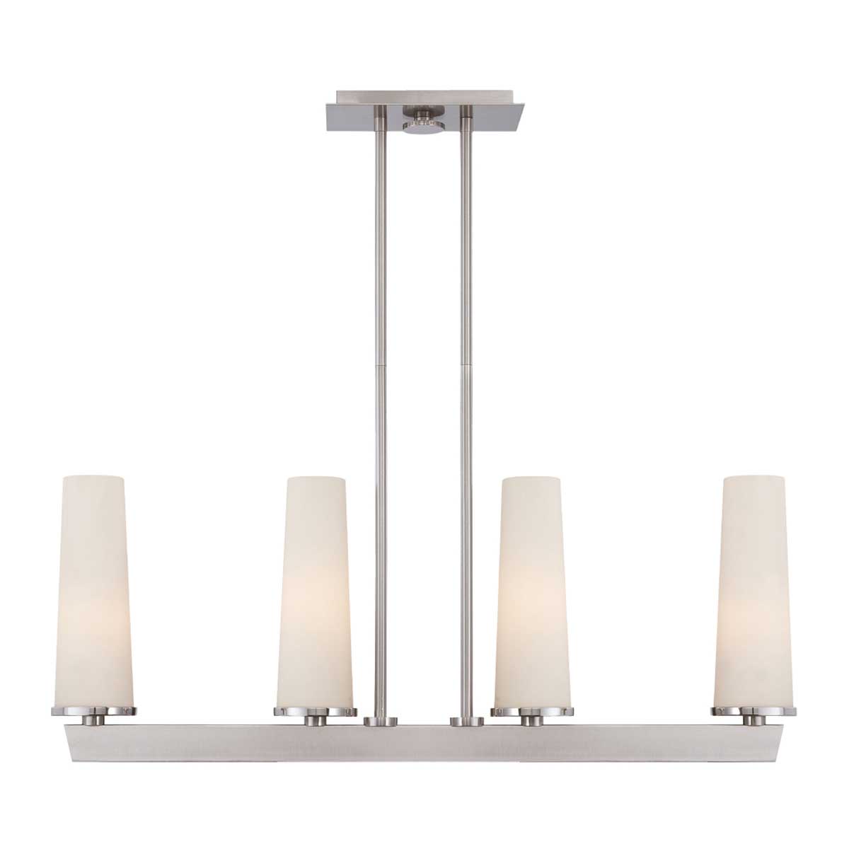 Quoizel Linear Chandelier from the Chelsea Loft range. Chelsea Loft 4 Light Pendant Product Code = QZ-CHELSEA-LOFT-P