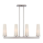 Quoizel Linear Chandelier from the Chelsea Loft range. Chelsea Loft 4 Light Pendant Product Code = QZ-CHELSEA-LOFT-P