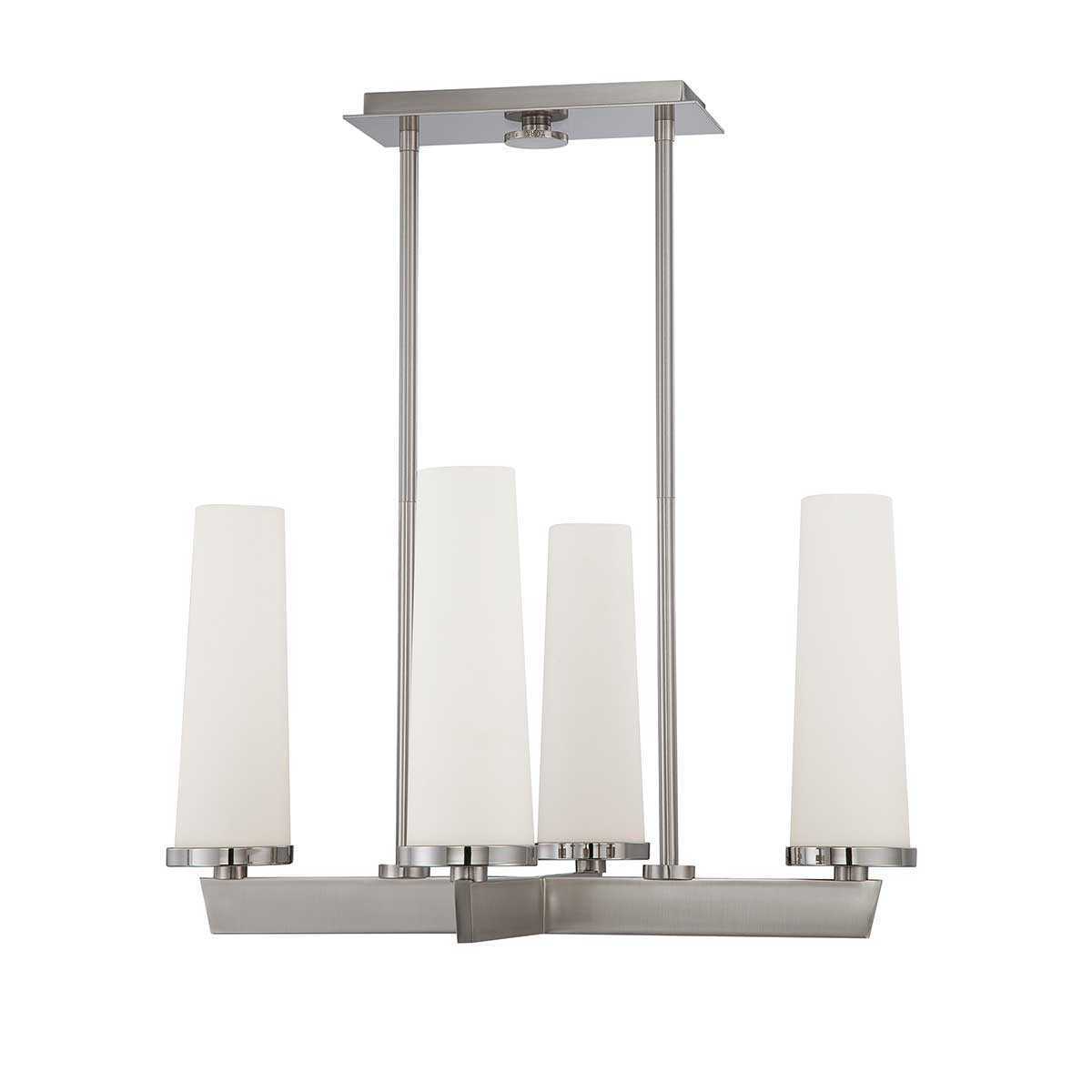 Quoizel Chandelier from the Chelsea Loft range. Chelsea Loft 4 Light Chandelier Product Code = QZ-CHELSEA-LOFT4