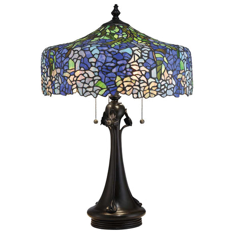 Quoizel Table Lamp from the Cobalt range. Cobalt 3 Light Table Lamp Product Code = QZ-COBALT-TL