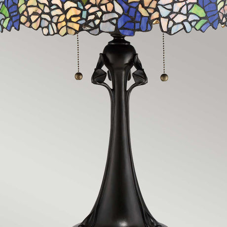 Quoizel Table Lamp from the Cobalt range. Cobalt 3 Light Table Lamp Product Code = QZ-COBALT-TL