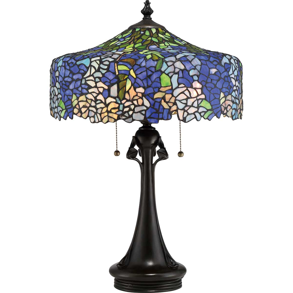 Quoizel Table Lamp from the Cobalt range. Cobalt 3 Light Table Lamp Product Code = QZ-COBALT-TL