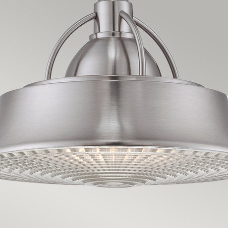 Quoizel Pendant from the Cody range. Cody 2 Light Pendant in Brushed Nickel Product Code = QZ-CODY-P-M-BN