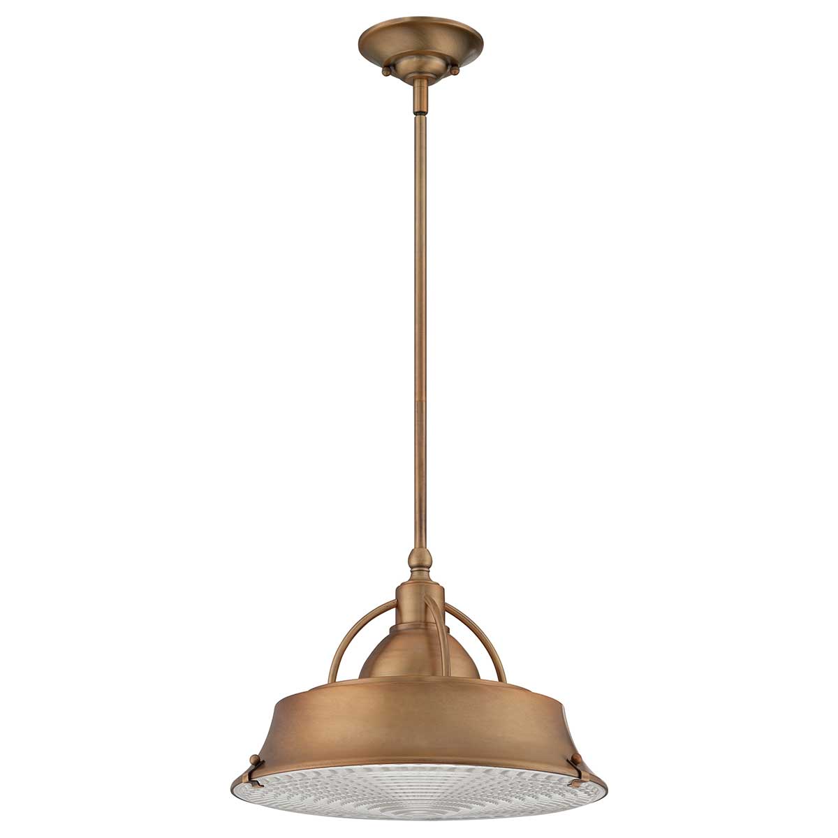 Quoizel Pendant from the Cody range. Cody 2 Light Pendant in Mystic Copper Product Code = QZ-CODY-P-M-ZC