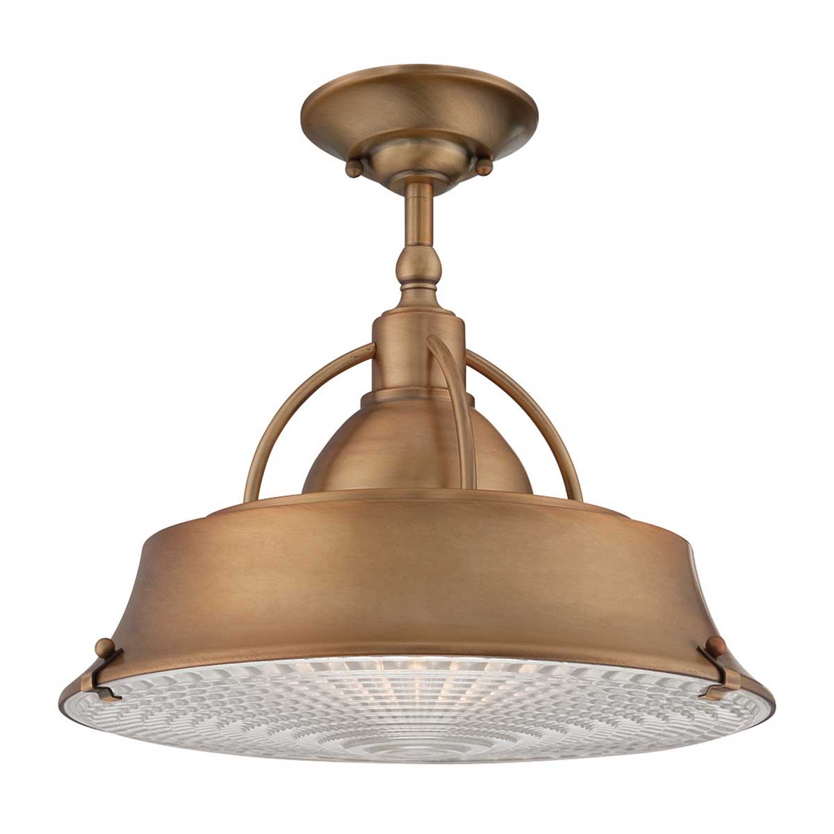 Quoizel Pendant from the Cody range. Cody 2 Light Pendant in Mystic Copper Product Code = QZ-CODY-P-M-ZC