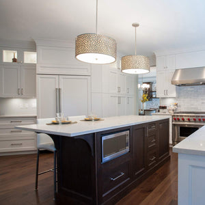 Quoizel Pendant from the Confetti range. Confetti 3 Light Medium Pendant Product Code = QZ-CONFETTI-P-M