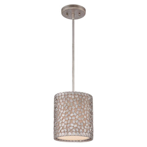 Quoizel Pendant from the Confetti range. Confetti 1 Light Mini Pendant Product Code = QZ-CONFETTI-P-S