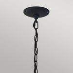 Quoizel Outdoor Hanging from the Crusade range. Crusade 1 Light Chain Lantern – SKU QZ-CRUSADE8-BLK