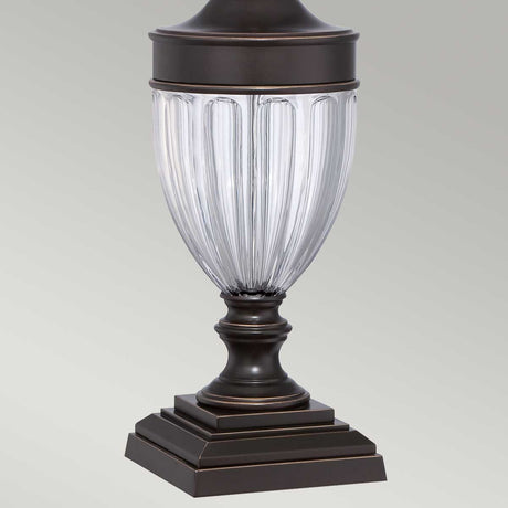 Quoizel Table Lamp from the Dennison range. Dennison 1 Light Table Lamp - Paladian Bronze Product Code = QZ-DENNISON-PB