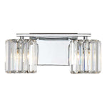 Quoizel Wall Light from the Divine range. Divine 2 Light Wall Light – SKU QZ-DIVINE2-PC-BATH