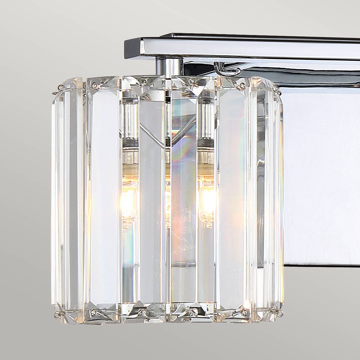 Quoizel Wall Light from the Divine range. Divine 2 Light Wall Light – SKU QZ-DIVINE2-PC-BATH