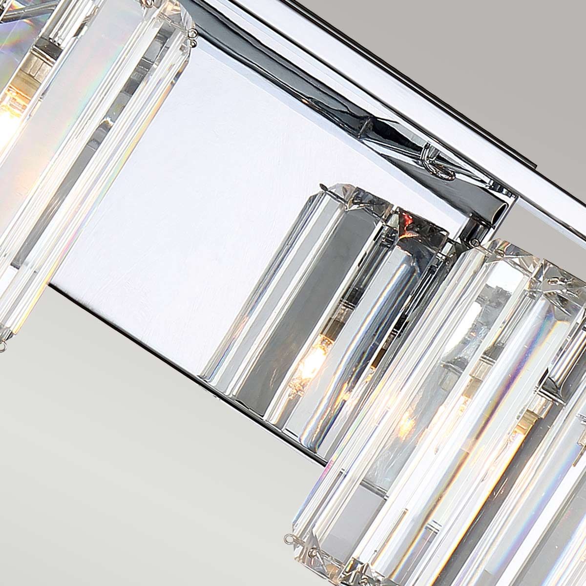 Quoizel Wall Light from the Divine range. Divine 2 Light Wall Light – SKU QZ-DIVINE2-PC-BATH