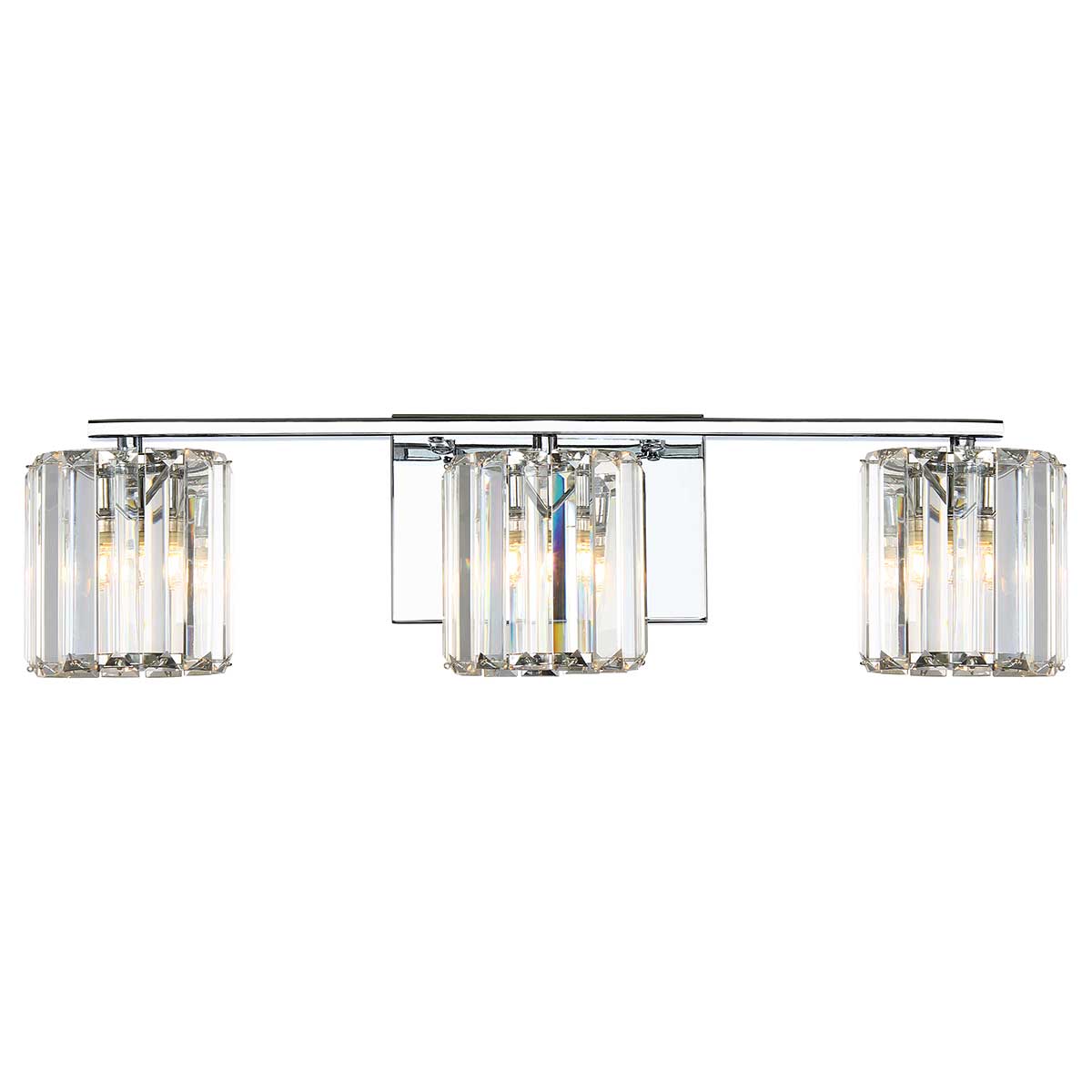 Quoizel Wall Light from the Divine range. Divine 3 Light Wall Light Product Code = QZ-DIVINE3-PC-BATH