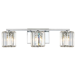 Quoizel Wall Light from the Divine range. Divine 3 Light Wall Light Product Code = QZ-DIVINE3-PC-BATH