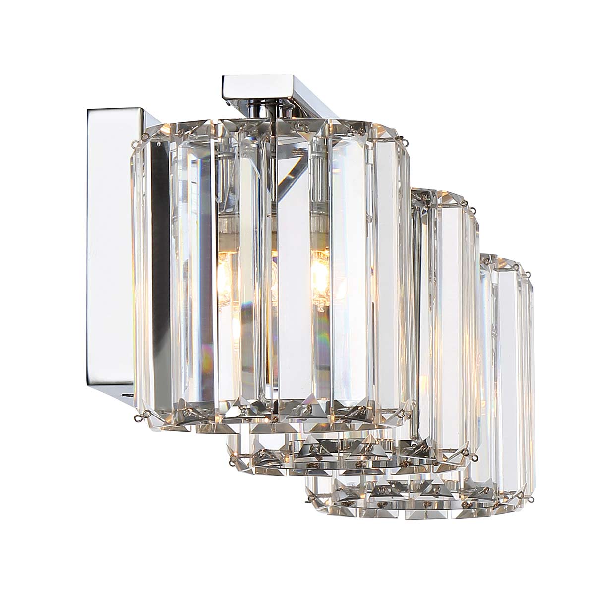 Quoizel Wall Light from the Divine range. Divine 3 Light Wall Light Product Code = QZ-DIVINE3-PC-BATH