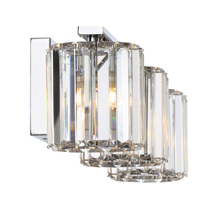 Quoizel Wall Light from the Divine range. Divine 3 Light Wall Light Product Code = QZ-DIVINE3-PC-BATH