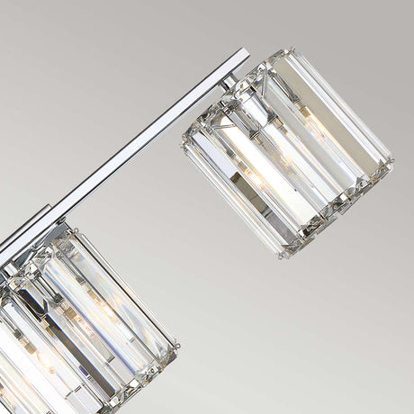 Quoizel Wall Light from the Divine range. Divine 3 Light Wall Light Product Code = QZ-DIVINE3-PC-BATH