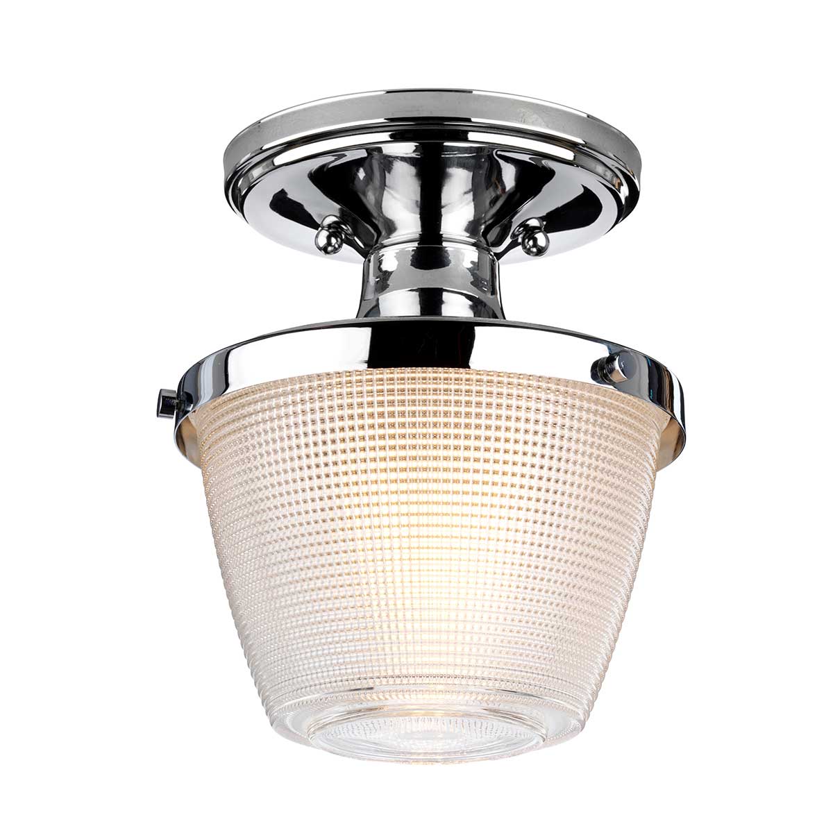 Quoizel Ceiling Flush from the Dublin range. Dublin 1 Light Semi-Flush Product Code = QZ-DUBLIN-SF-PC