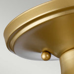 Quoizel Ceiling Flush from the Dublin range. Dublin 1 Light Semi-Flush Product Code = QZ-DUBLIN-SF-PNBR