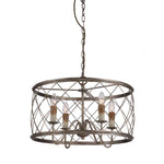 Quoizel Pendant from the Dury range. Dury 4 Light Pendant Chandelier Product Code = QZ-DURY-P
