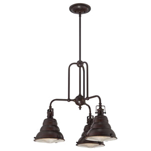 Quoizel Chandelier from the Eastvale range. Eastvale 3 Light Chandelier Product Code = QZ-EASTVALE3