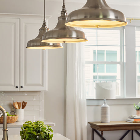 Quoizel Pendant from the Emery range. Emery 1 Light Medium Pendant Product Code = QZ-EMERY-P-M-IS