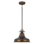 Quoizel Pendant from the Emery range. Emery 1 Light Medium Pendant Product Code = QZ-EMERY-P-M-PN