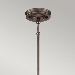 Quoizel Pendant from the Emery range. Emery 1 Light Medium Pendant Product Code = QZ-EMERY-P-M-PN