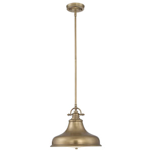 Quoizel Pendant from the Emery range. Emery 1 Light Medium Pendant Product Code = QZ-EMERY-P-M-WS