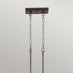 Quoizel Pendant from the Emery range. Emery 3 Light Island Light Product Code = QZ-EMERY3P-PN