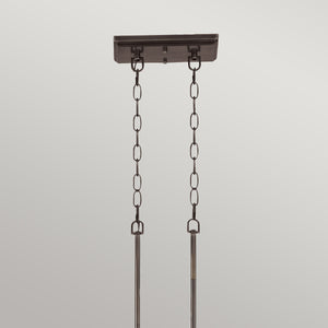 Quoizel Pendant from the Emery range. Emery 3 Light Island Light Product Code = QZ-EMERY3P-PN