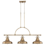 Quoizel Pendant from the Emery range. Emery 3 Light Island Chandelier Product Code = QZ-EMERY3P-WS