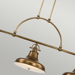 Quoizel Pendant from the Emery range. Emery 3 Light Island Chandelier Product Code = QZ-EMERY3P-WS