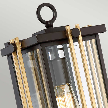 Quoizel Outdoor Wall Light from the Goldenrod range. Goldenrod 1 Light Medium Wall Lantern Product Code = QZ-GOLDENROD2-M