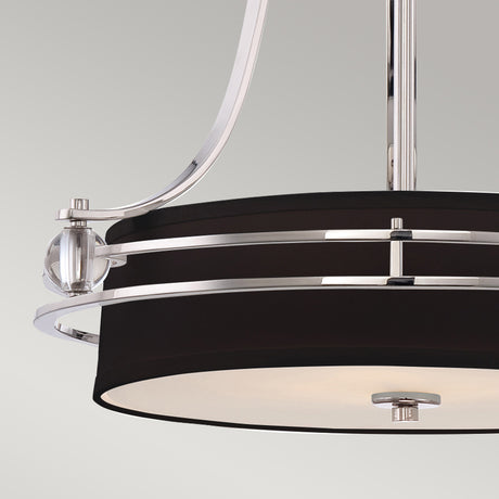 Quoizel Pendant from the Gotham range. Gotham 4 Light Pendant Product Code = QZ-GOTHAM-P