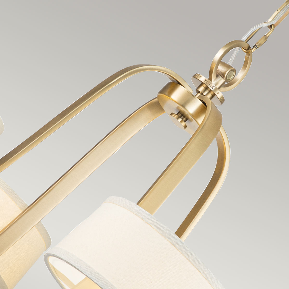 Quoizel Chandelier from the Gotham range. Gotham 4 Light Chandelier Product Code = QZ-GOTHAM4-BB