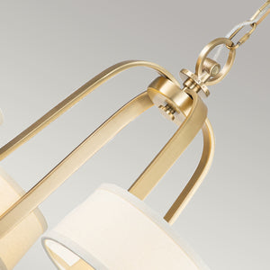 Quoizel Chandelier from the Gotham range. Gotham 4 Light Chandelier Product Code = QZ-GOTHAM4-BB