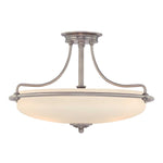Quoizel Ceiling Semi-Flush from the Griffin range. Griffin 4 Light Semi-Flush  Product Code = QZ-GRIFFIN-SFM-AN