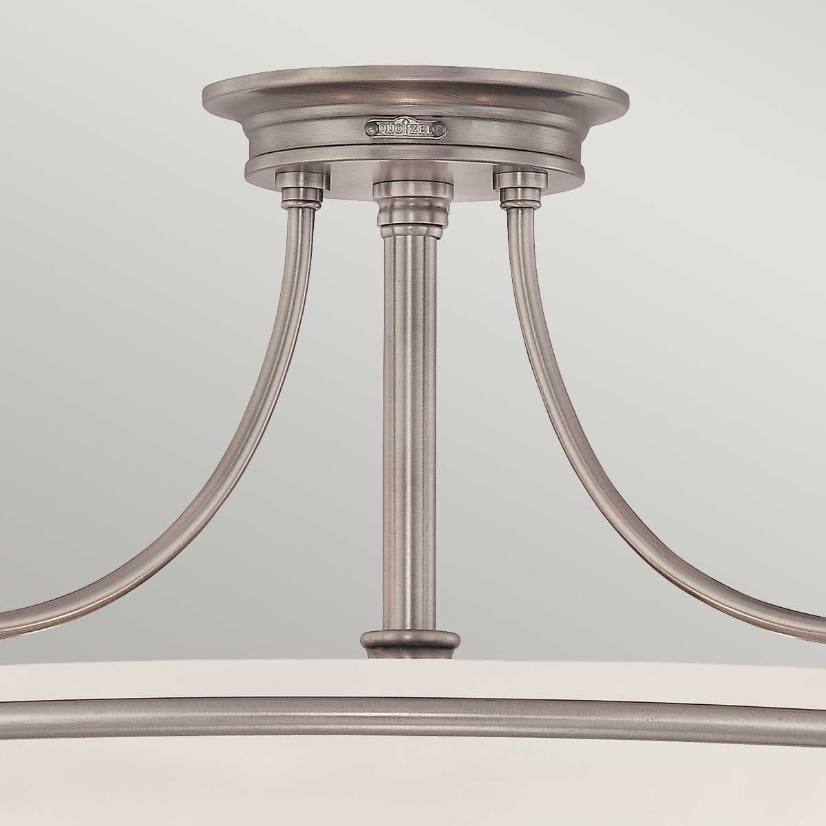 Quoizel Ceiling Semi-Flush from the Griffin range. Griffin 4 Light Semi-Flush  Product Code = QZ-GRIFFIN-SFM-AN