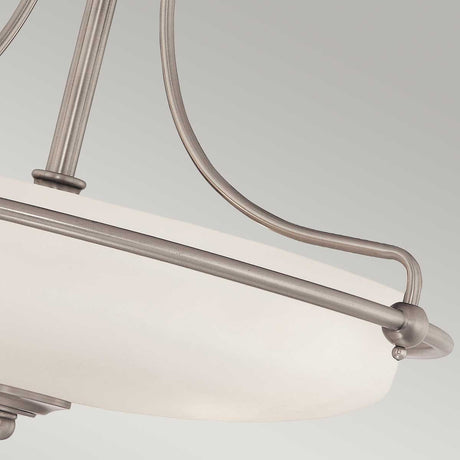 Quoizel Ceiling Semi-Flush from the Griffin range. Griffin 3 Light Semi-Flush Product Code = QZ-GRIFFIN-SFS-AN