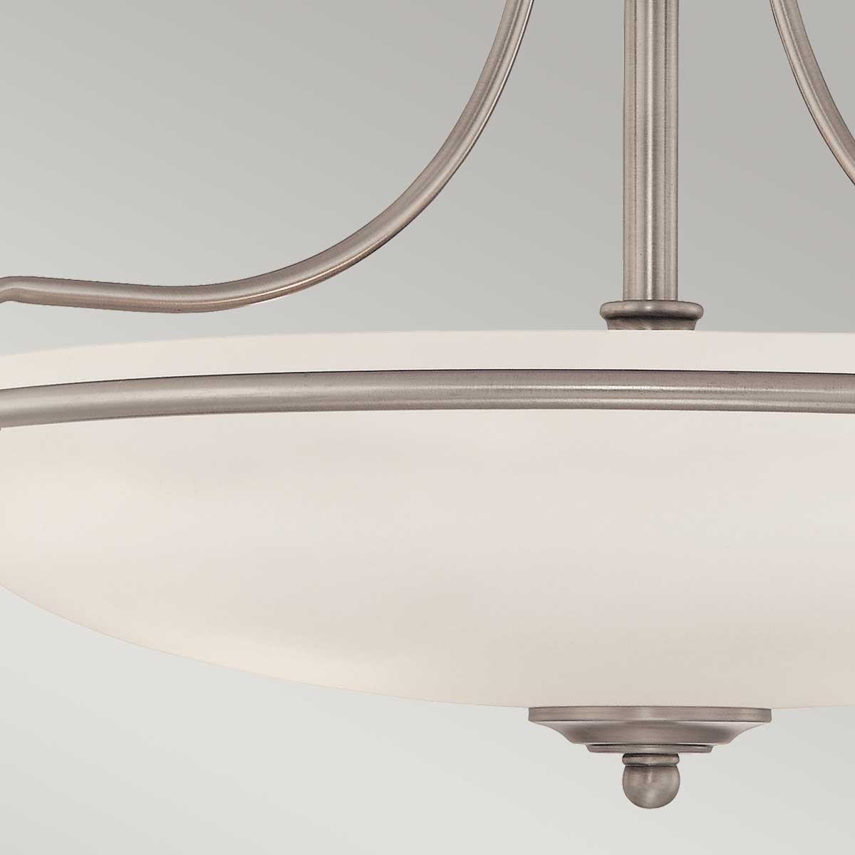 Quoizel Ceiling Semi-Flush from the Griffin range. Griffin 4 Light Semi-Flush  Product Code = QZ-GRIFFIN-SFM-AN