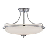 Quoizel Ceiling Semi-Flush from the Griffin range. Griffin 4 Light Semi-Flush – SKU QZ-GRIFFIN-SFM-C