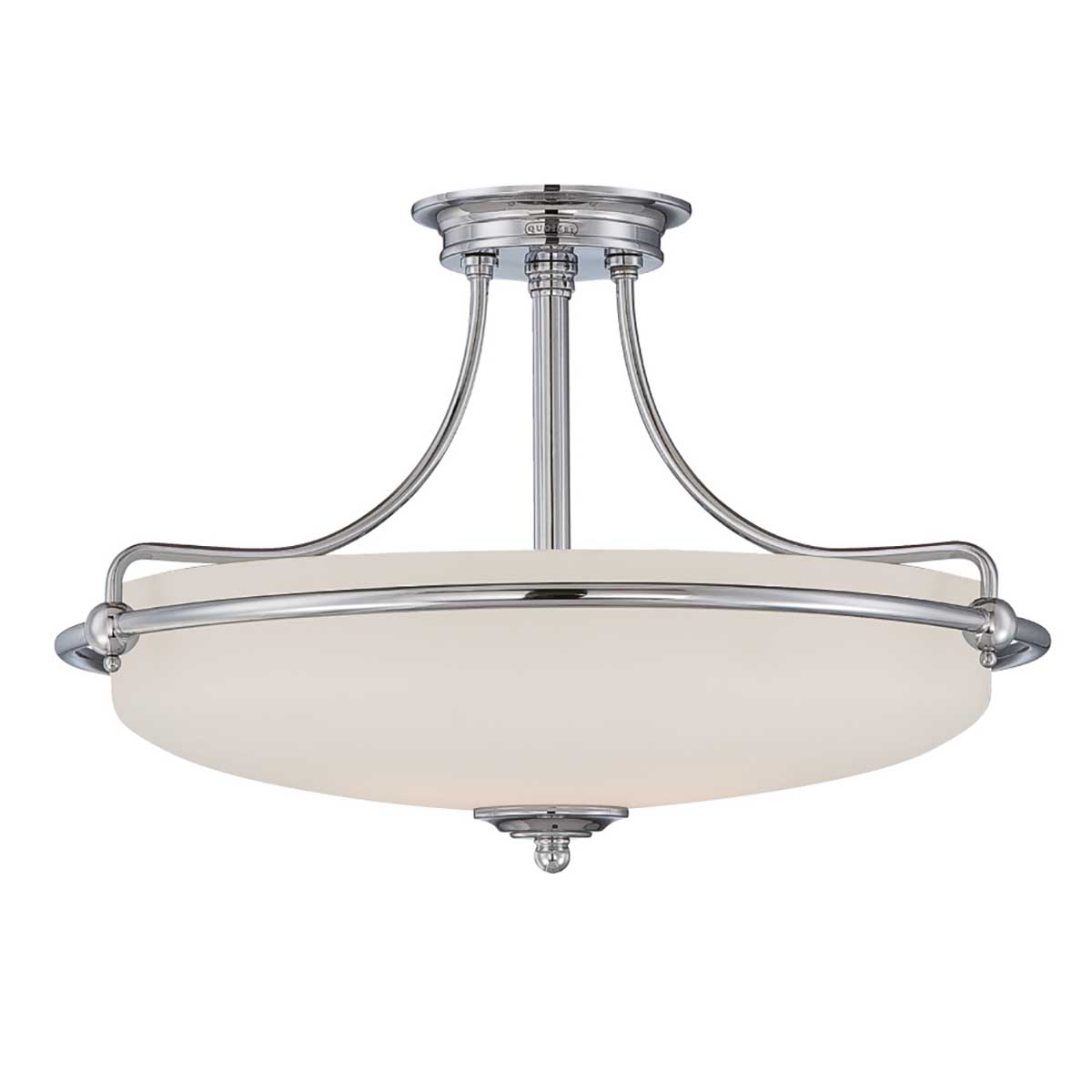 Quoizel Ceiling Semi-Flush from the Griffin range. Griffin 4 Light Semi-Flush  Product Code = QZ-GRIFFIN-SFM-C
