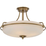 Quoizel Ceiling Semi-Flush from the Griffin range. Griffin 4 Light Semi-Flush – SKU QZ-GRIFFIN-SFM-WS