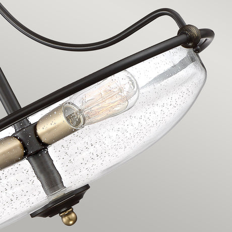 Quoizel Ceiling Semi-Flush from the Griffin range. Griffin 3 Light Semi-Flush Product Code = QZ-GRIFFIN-SFS-C-PNAB