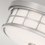 Quoizel Ceiling Flush from the Guardian range. Guardian 2 Light Flush Product Code = QZ-GUARDIAN-F-BN