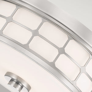 Quoizel Ceiling Flush from the Guardian range. Guardian 2 Light Flush Product Code = QZ-GUARDIAN-F-BN