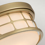 Quoizel Ceiling Flush from the Guardian range. Guardian 2 Light Flush Product Code = QZ-GUARDIAN-F-PNBR