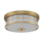 Quoizel Ceiling Flush from the Guardian range. Guardian 2 Light Flush Product Code = QZ-GUARDIAN-F-PNBR